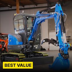 2025 NEW GEN Rippa R32-4 PRO (Enclosed Cab) Kubota V1505 Diesel • Commercial-grade 3.2-tonn compact excavator