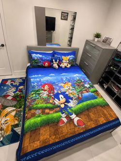 Full Size IKEA Bed Frame + Mattress