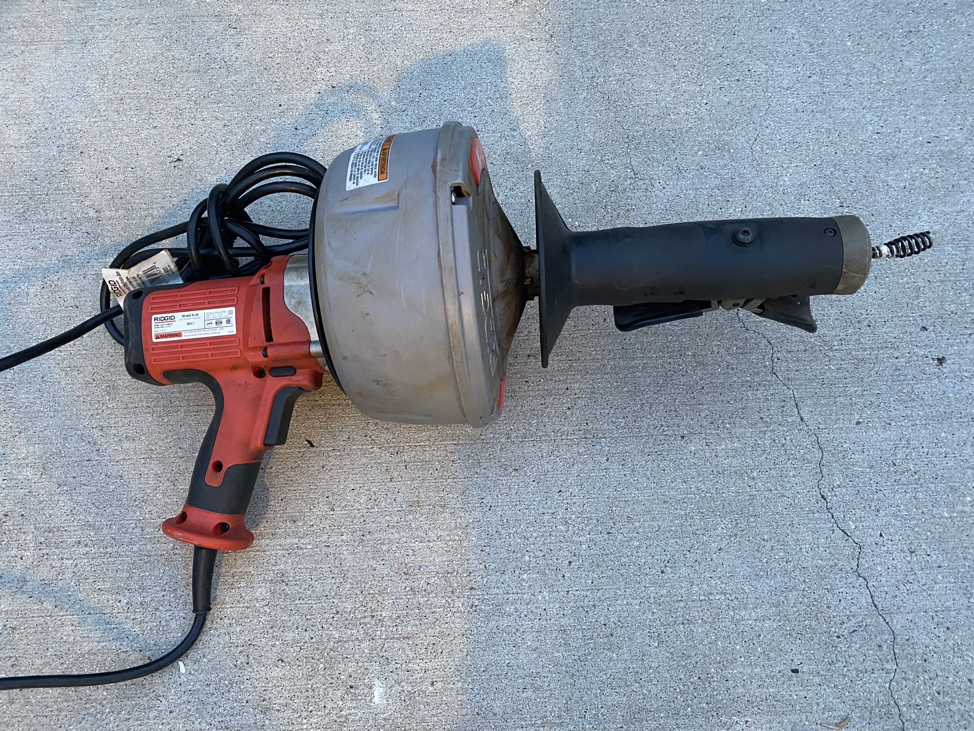 Ridgid K 45 Drain Cleaner
