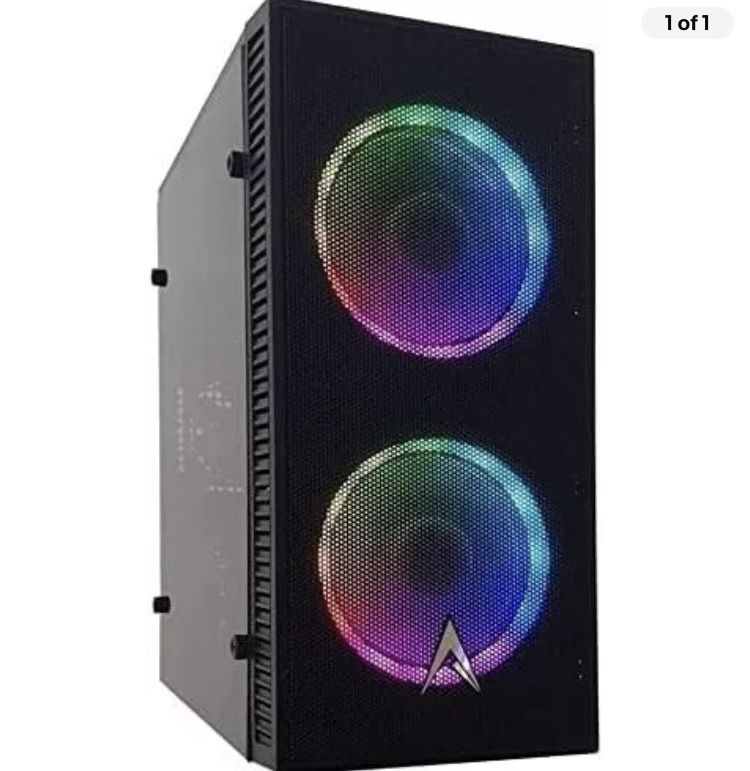 new computer case matx with 3 fans