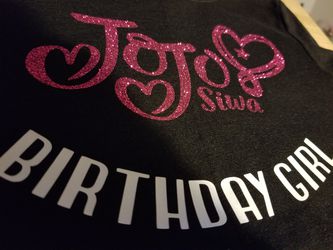 Jojo Siwa - Birthday Girl shirt - size 6