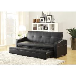 Luka Collection Elegant Lounger with Pull-up trundle Now In Sale 649.00 Free Delivery 🚚 