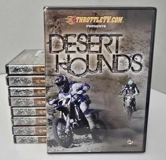 DESERT HOUNDS Presented by Throttle TV Desert Racing DVD New