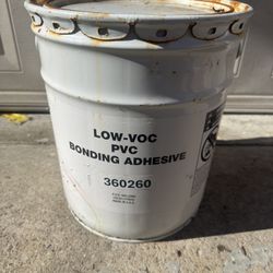PVC BONDING ADHESIVE SOLVENT BASED - LOW VOC 5G