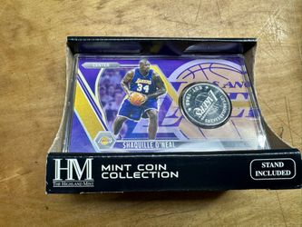NBA Los Angeles Lakers Shaquille O'Neal Mint Coin Collection