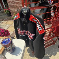 Vintage Coca Cola Nascar Jacket 