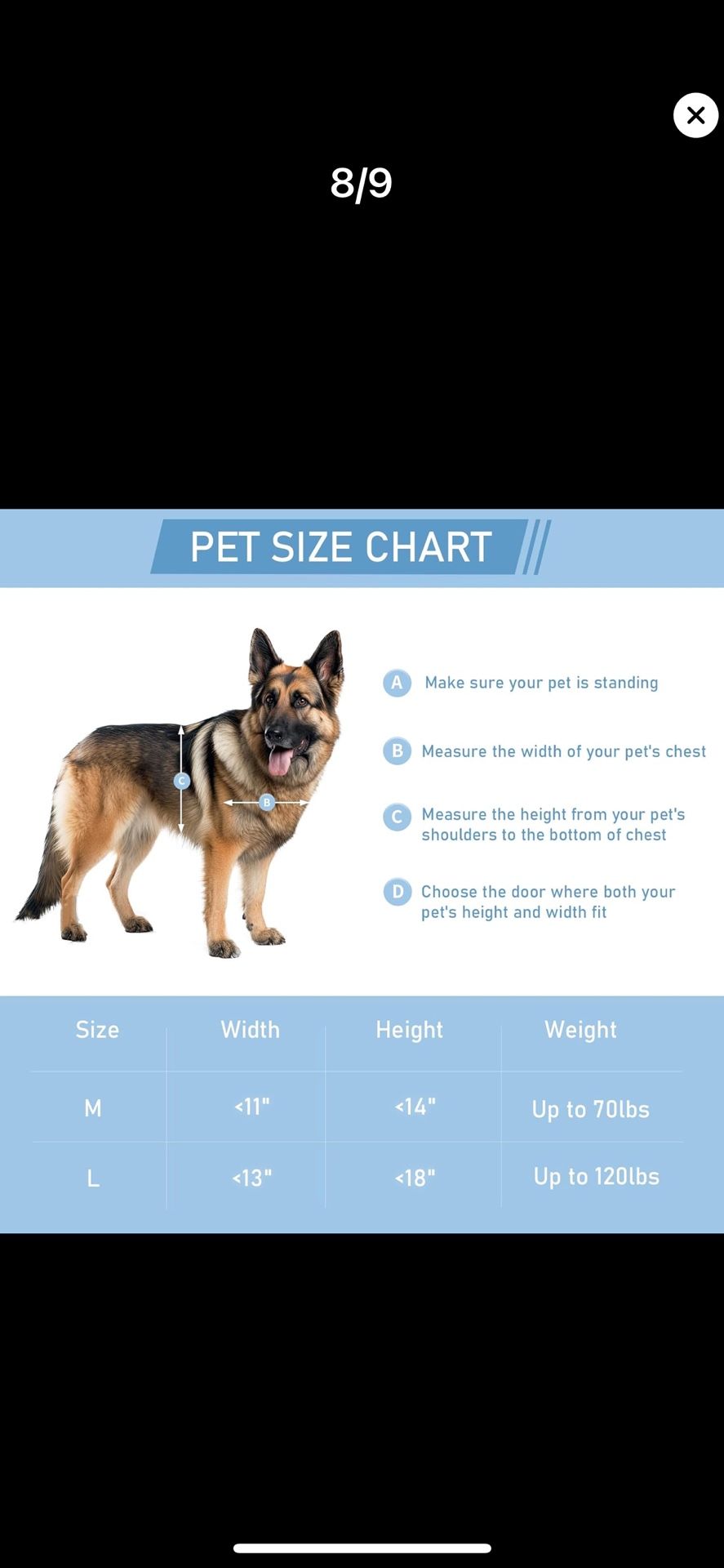 Aluminum Energy Efficient French Large Dog Door