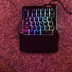 NPET One Handed Keyboard (Keyboard Review On Tiktok) XZackmb07X