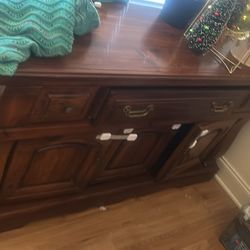 60 Buffet Table Or Dresser 30 Inches Tall 18 Inches Deep