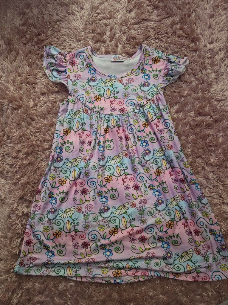 Girls Dress Size 6-7 Boutique 