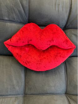bratz fangs lips pillow