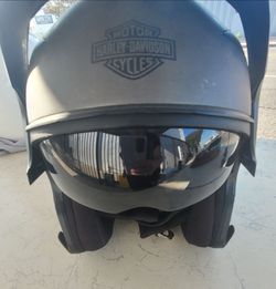 Harley Davidson motorcycle helmet