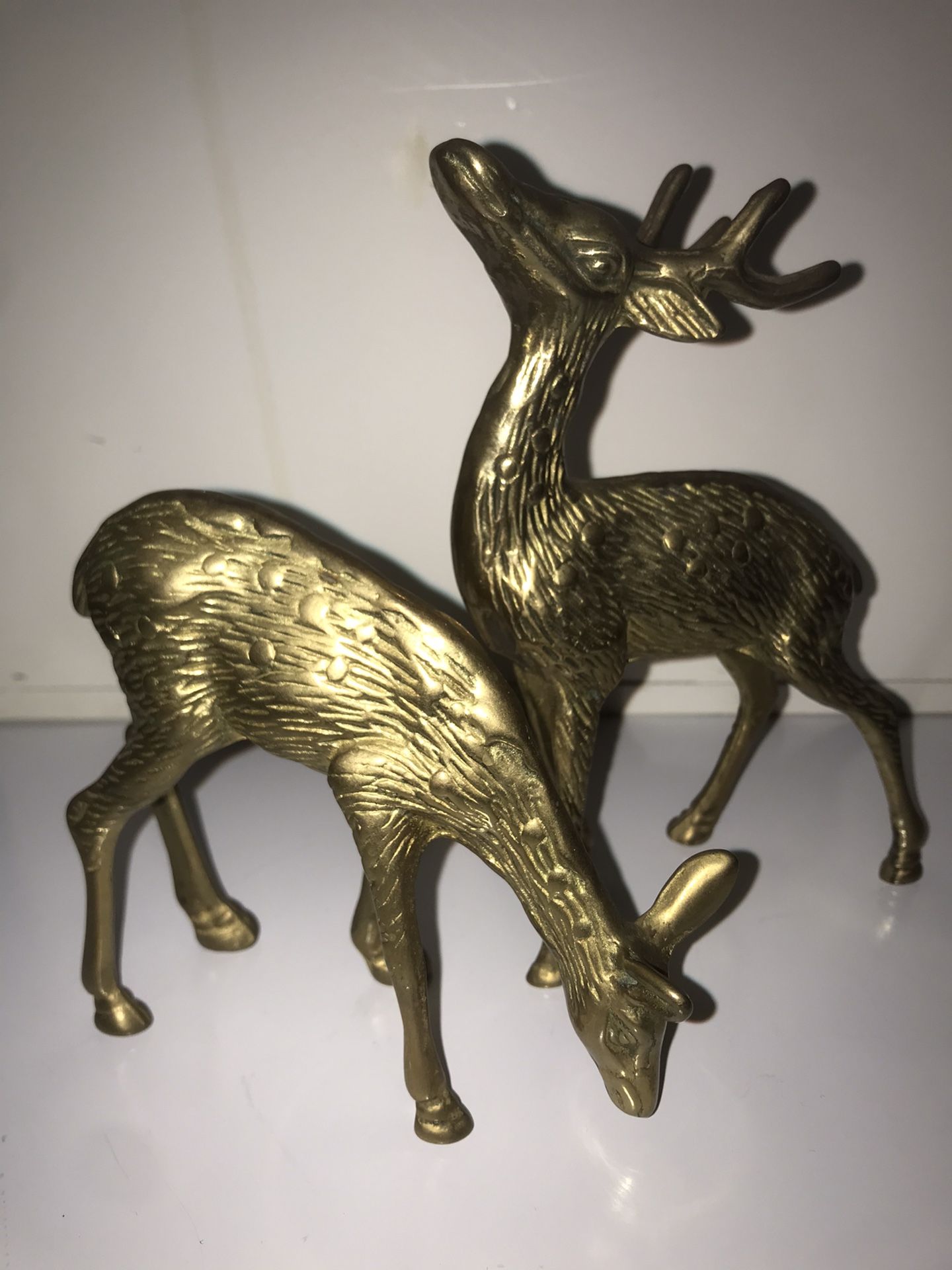 Vintage brass figurines