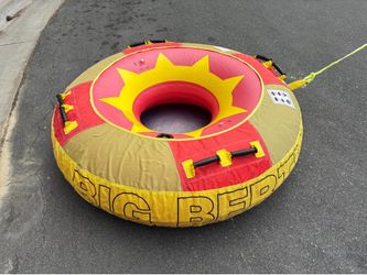 Big Bertha Heavy-Duty Towable Tube – 1 Person Water Tube – Great Condition