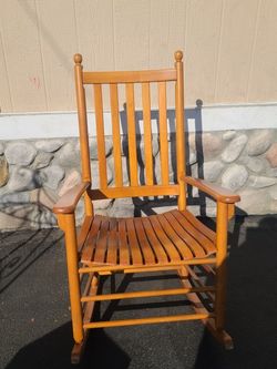 Wood Rockin Chair