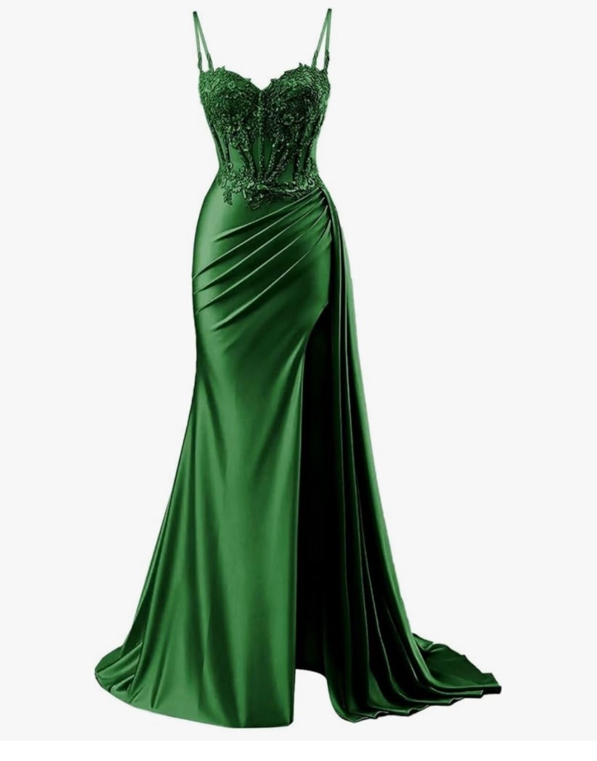 Emerald Green Prom Dress