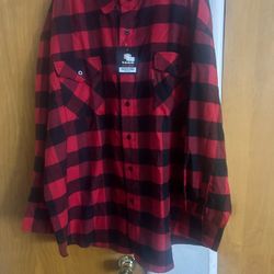 2 Brand New Heavy Duty Flannels Size 4xl 