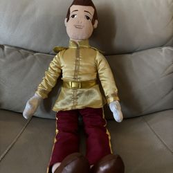 DISNEY STORE EXCLUSIVE   HARD TO FIND  CINDERELLA PRINCE CHARMING PLUSH