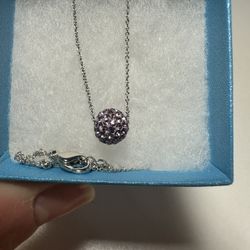 Touchstone Crystal June Birthstone Necklace