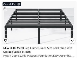 Queen Size Metal Bed Frame