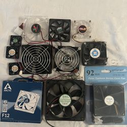 Assorted Computer Case Fans