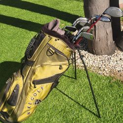Golf Clubs & Bag
