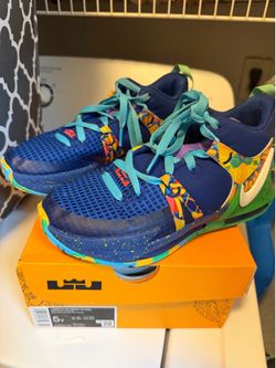 Nike LeBron Witness Basketball Shoes – Kids Size 4