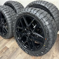 NEW 22 inch Gm style wheels wrapped in 275/50r22 RBP  tires