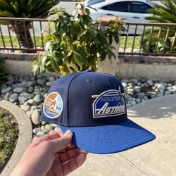 houston astros fitted hat