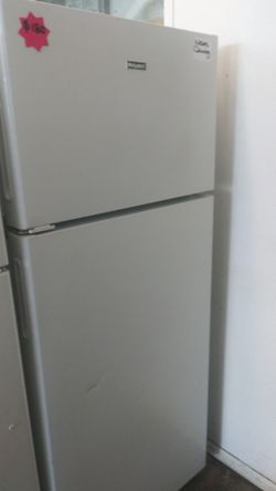 White apartment refrigerator