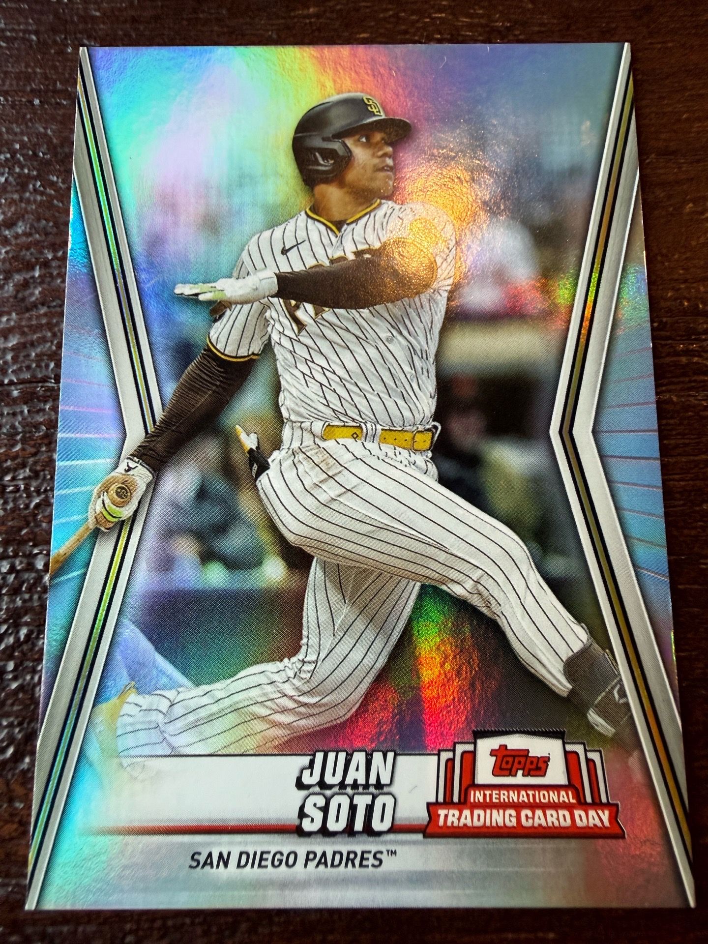 2022 Juan Soto Padres Baseball Card
