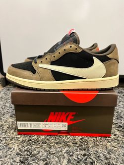 Nike Jordan 1 Low Travis Scott Mocha Size 9 + More