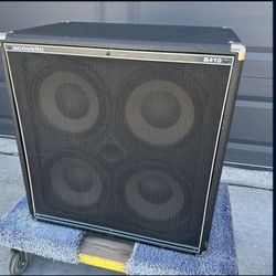 Acoustic B410 400W 4x10 Bass Guitar Cabinet Speaker Nice Shape