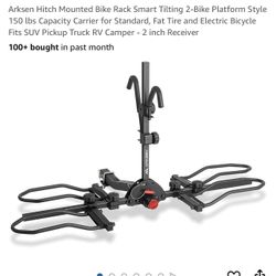 Arksen Hitch mounted Bike Rack