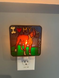 Dog lovers - boxer Night Light