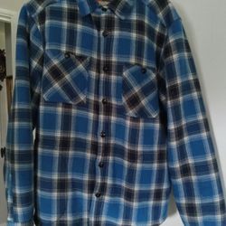 Vintage Sherpa Lined Flannel Xl