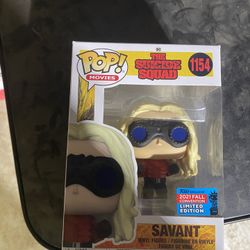 DC Comics Funko Pop Limited Edition Savant