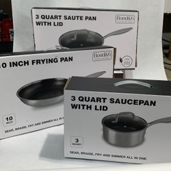 3-Piece Cookware Set – New in Box