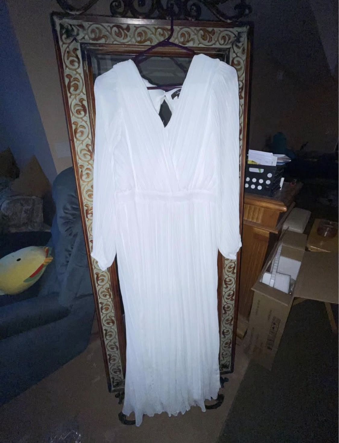 Women’s White Jumpsuit (Large)