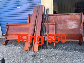 King bed frame
