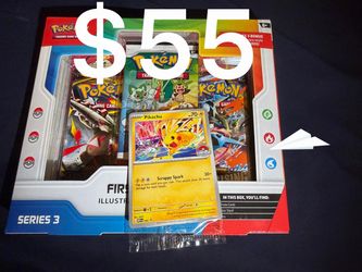Pokemon First Partner Illustration Collection Series 3 + Free Promo