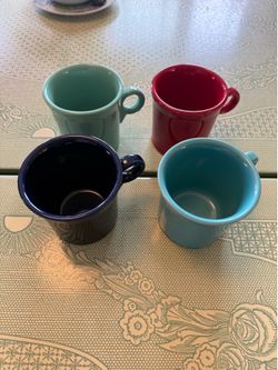 4 Fiestaware Mugs