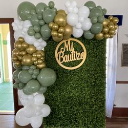 Balloon Garland And Backdrop