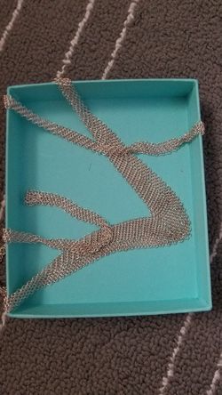 Tiffany mesh necklace