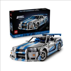 LEGO Technic 2 Fast 2 Furious Nissan Skyline GT-R (R34) Car (LEGO Model: 42210)