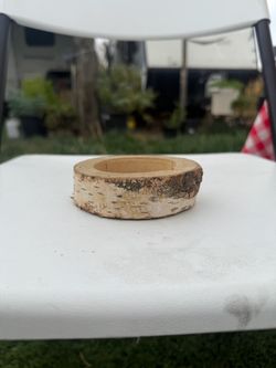 Hamster wood bowl