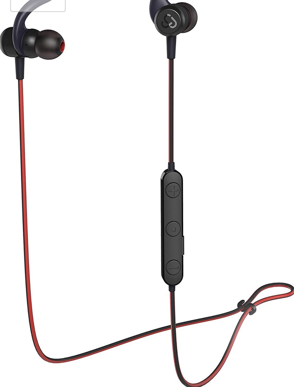 Cloudio S1 Bluetooth Sports in-Ear Headphones Best Wireless Stereo Earbuds Magnet IPX7 Sweatproof Bath Shower Waterproof Earphones with Mic for Runni