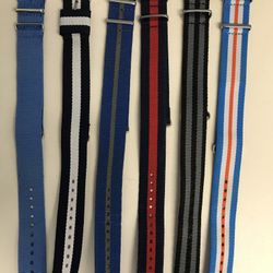 6 New Timex Mens Watch Straps Bands 10” Length Watches. Jersey Jacket Weights Apple Patagonia Carhartt Nike Adidas Jordan.         Pick Up 61st / 1st 