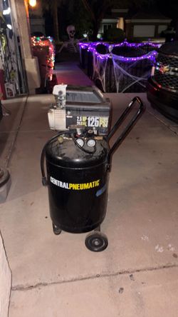 CentralPneumatic air compressor