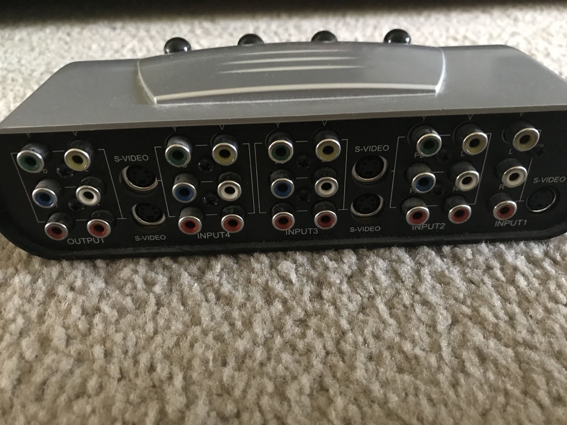 Philips Audio Component Composite Video S-video Selector